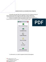 Descarga y Subida de Datos A La Estacion Total R2