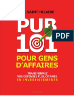 Pub 101 Pour Gens D Affai