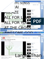 Yfc Songs