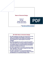 Basis of Structural Design: EN 1990 Establishes Principles and Requirements For The