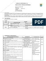 UNIDADES DE APRENDIZAJE #01 (FCC 2° de Secundaria)