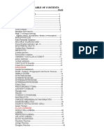 Medical-Surgical Nursing Table of Contents