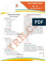 Solucionario San Marcos 2013-II (Ciencias)