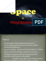 Space and Weightlessness