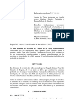 Tutela Derecho A La Identidad,,La Familia, A La Reparacion - La Dignidad