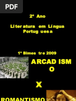 Arcadismo X Romantismo