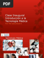 Clase Inaugural Introducción A La Tecnología Médica