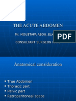 ER The Acute Abdomen