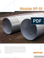 Cintac Infraestructura Vial Ficha Miniplate MP68