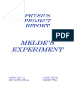 Lab Mannual Melde's Experiment 