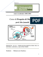 Progetto Di Un Turbo Compressore