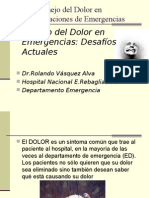 Manejo Del Dolor en Emergencias