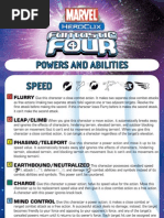 Powers and Abilities Speed Attack: Flurry