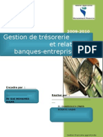 La Gestion de Tresorerie Et Relation BQ Entreprise