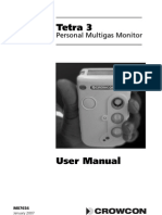 Crowcon Tetra 3 User Manual