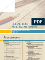 Cloze Test PowerPoint