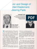 Behavior and Design of Selected Elastomeric Bearing Pads: Leonard Tulin