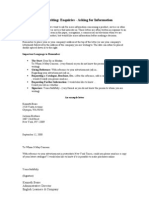 Business Letter 2 Enquiries