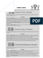 Sof Imo Sample Paper Class 10