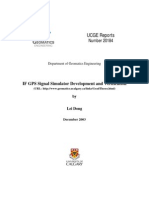 If GPS Signal Simulator Development and Verification - 03.20184.LeiDong