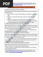 Grapecity Sample Technical Placement Paper