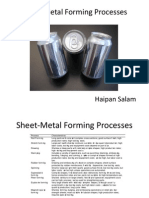 Sheet Metal Forming Process