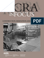 RCRA in Focus - Construction - Demolition and Renovation PDF