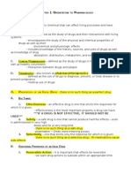 Chapter 1 - Orientation To Pharmacology