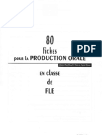 80 Fiches Pour La Production Orale