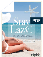 Stay Lazy! (NLP)