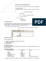 Formulas y Funciones en Excel