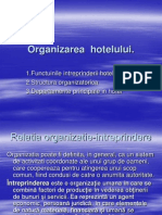 Organizarea Hotelului