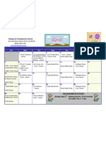 April 2013 Calendar