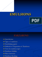 Emulsions