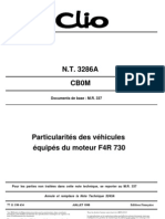 MR Moteur F4R Clio RS