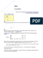 Fibonacci, Frequency and It's Effect