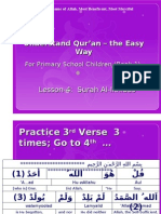 Quran CCE 04b Ikhlaas