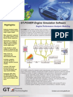 GT-POWER Engine Simulation Software: Highlights