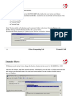 Exercise Oracle Forms 6i Training