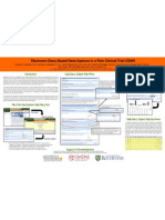 Electronic Diary-Based Clinical Capture in A Pain Clinical Trial