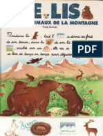 Je Lis Avec Les Animaux Montagne