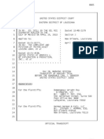 The Trial Transcript Will Be Made Available To The Public Once It Has Been Certified and Distributed by The Official Court Reporter