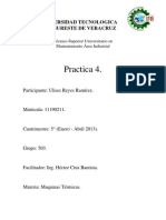 Practica 4 Mantenimiento Preventivo A Un Sistema de Refrigeracion