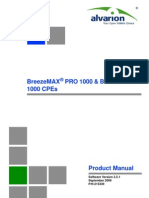 BreezeMAX PRO 1000 and Si 1000 CPEs - Ver.2.5.1 - Product Manual - 090907