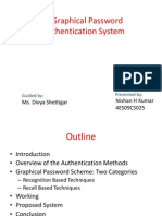 Graphical Password Authentication System