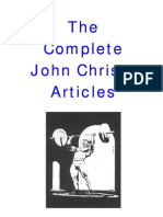 John Christy Hard Gainer Articles Compilation