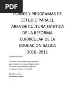 Pca. Cultura Estetica