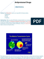 Antiprotozoal Drugs: Blood and Tissue Protozoa