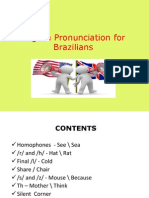 English Pronunciation For Brazilians