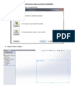 Procedimiento para Realizar Una Tornillo en SOLIDWORK